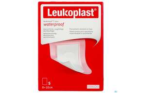 Wundverband Leukomed/t Plus/leukopor Folienverband/+auflage Steril 8x10cm 5st, A-Nr.: 4746713 - 01