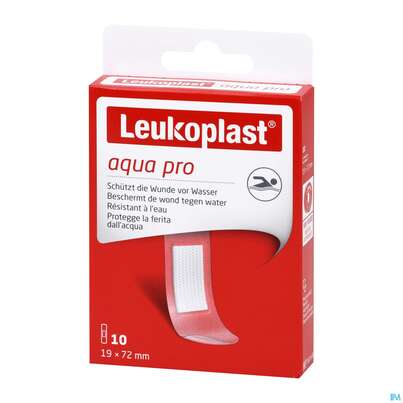 Wundpflaster Leukoplast/aqua Pro Wasserdicht 19x72mm 10st, A-Nr.: 4369073 - 04