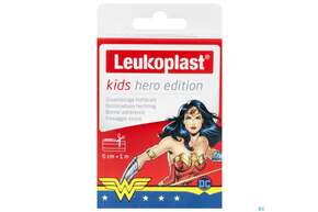 Wundpflaster Leukoplast/kids/hero Wonderwoman 6cmx 1m 76458 1st, A-Nr.: 5376572 - 01