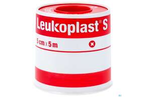 Wundpflaster Leukoplast/s Rollenpflaster 5mx 5cm 4761600 1st, A-Nr.: 1218362 - 01