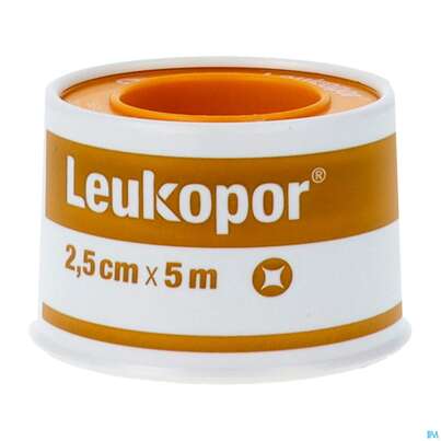 Wundpflaster Leukopor Rollenpflaster 5mx 2,5cm 0247200 1st, A-Nr.: 5020533 - 02