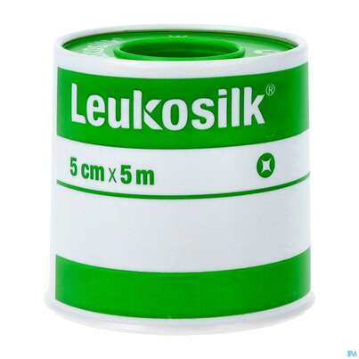 Wundpflaster Leukosilk Rollenpflaster 5mx 5cm 01024 1st, A-Nr.: 5020585 - 02