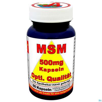 Msm Kapseln 500mg Optimal.qualitaet 60st, A-Nr.: 3958672 - 02