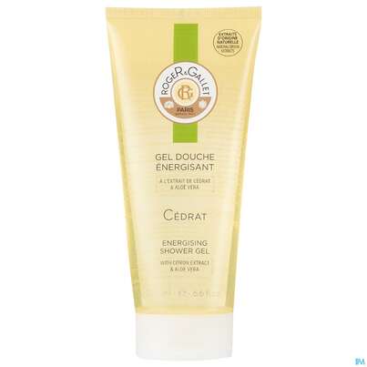 Sie sehen eine Packung Roger&gallet CÉdrat Duschgel 200ml, Produktbild: 09 Roger&gallet CÉdrat Duschgel 200ml, A-Nr.: 5669765 - 09