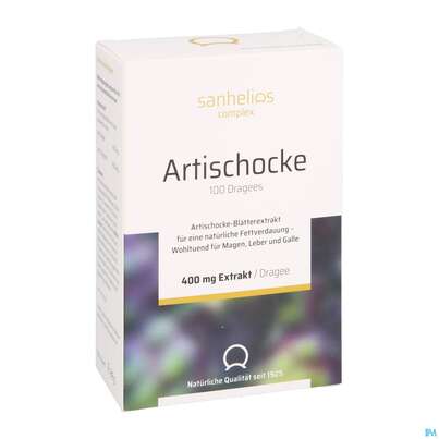 Artischocken Dragees Sanhelios Nr.62020 100st, A-Nr.: 2478007 - 03