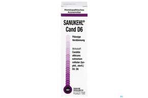 Sanukehl Cand Tropfen D6 10ml, A-Nr.: 2083220 - 01