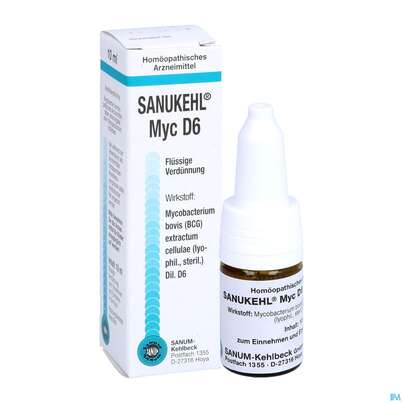 Sanukehl Myc Tropfen D6 10ml, A-Nr.: 2483617 - 05