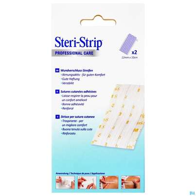 Wundnahtstreifen Steri-strip Weiss 12x100mm 1547np 6st, A-Nr.: 5052183 - 01