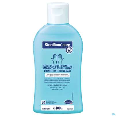 Sterillium Haendedesinfektion Pure 100ml, A-Nr.: 5744188 - 02