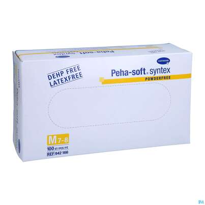 Untersuchungshandschuhe Peha/soft/puderfrei Syntex Unsteril Mittel M 94216 100st, A-Nr.: 3700873 - 03