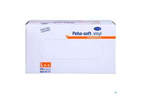 Untersuchungshandschuhe Peha/soft/puderfrei Vinyl Unsteril Gross L 94217 100st, A-Nr.: 2369212 - 01