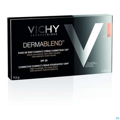 Vichy Dermablend Kompakt-creme-make-up Nuance 25 Nude 9,5g, A-Nr.: 4150529 - 01