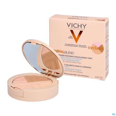 Vichy Mineralblend Puder Medium 9g, A-Nr.: 5045102 - 04