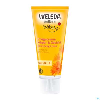 Weleda Calendula Pflegecreme Koerper &amp; Gesicht 75ml, A-Nr.: 3015060 - 02