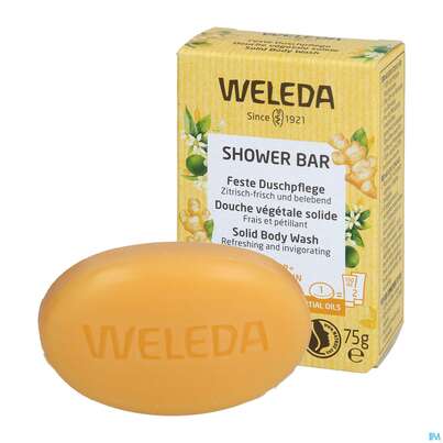 Weleda Feste Duschpflege Ginger +petitgrain 75g, A-Nr.: 5565238 - 04