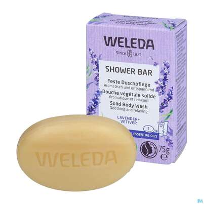 Weleda Feste Duschpflege Lavender +vetiver 75g, A-Nr.: 5565250 - 02