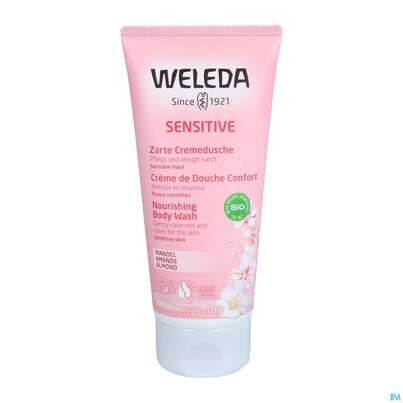 Weleda Sensitive/zarte Cremedusche Mandel 200ml, A-Nr.: 4286341 - 04