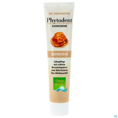 Zahnpaste Phytodent Phytopharma Creme Bernstein +weih- Rauchoel 75ml, A-Nr.: 4606372 - 01